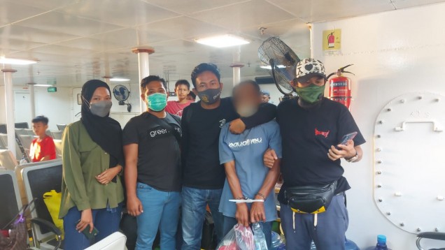 "Proses penangkapan tersangka pencabulan