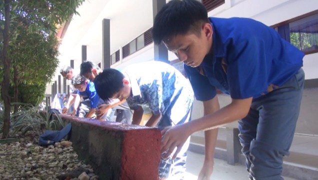 "Siswa SMK  Negeri1 Kendari . Foto: Istimewa