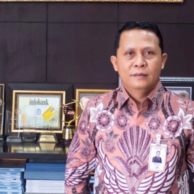 "Dirut Bank Sultra, Abdul Latif. Foto: Istimewa