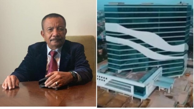 "Ketua BPRS Prov Sultra, LM Bariun (Kiri) RS Jantung Oputa Yo Koo (Kanan). Foto: Istimewa