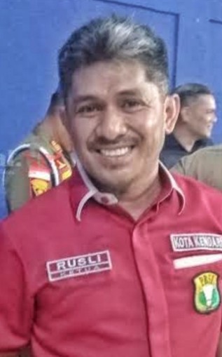 "Ketua Harian PBSI Pengprov Sultra, Rusli ST. Istimewa