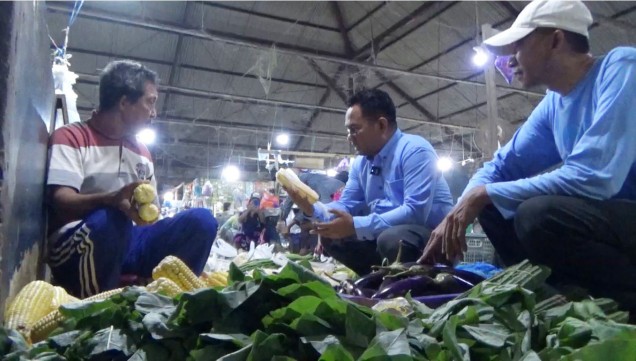 "Jurni Bacagub Sultra Berinteraksi dengan Pedagang.Istimewa 